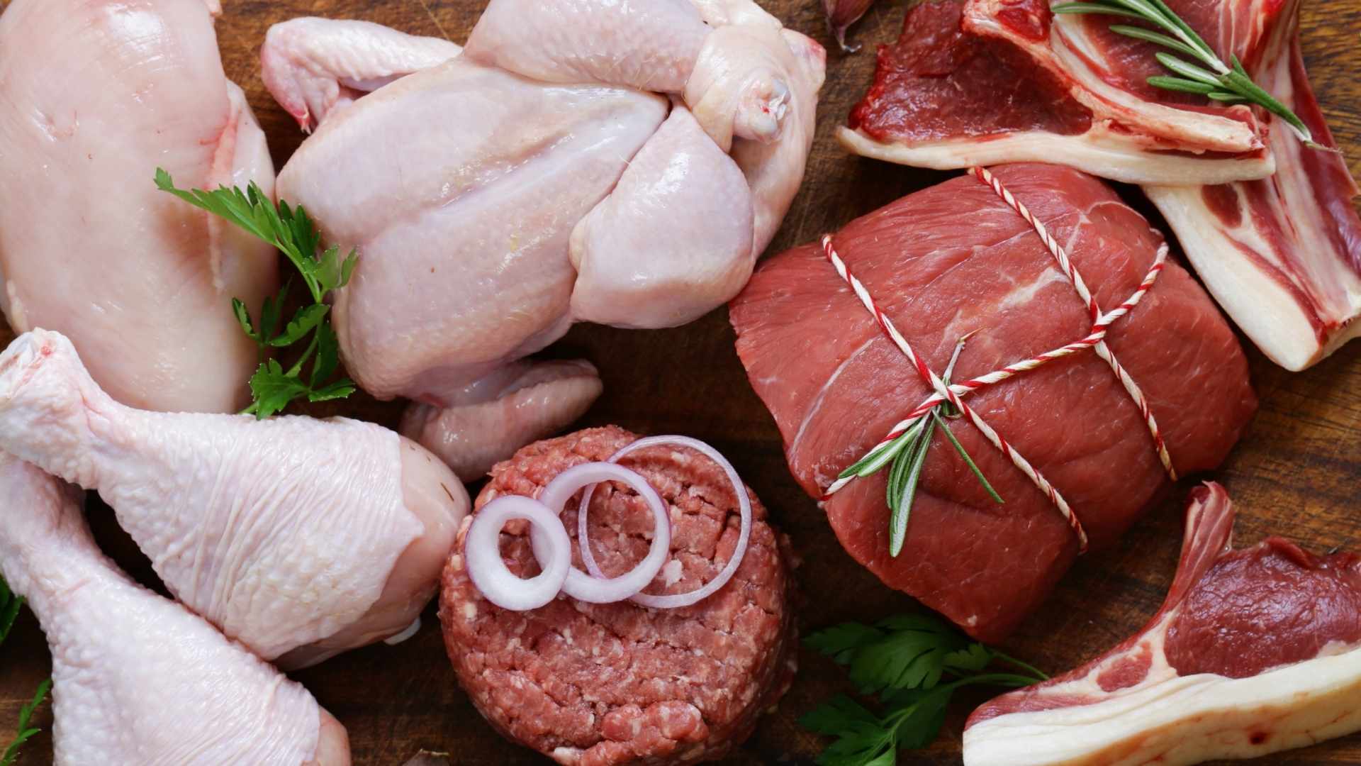 Beef, Lamb, and Chicken